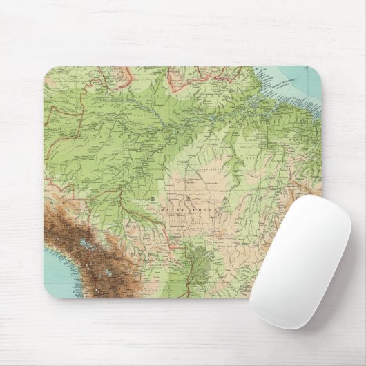 Südamerika Mousepad (Mit Mouse)