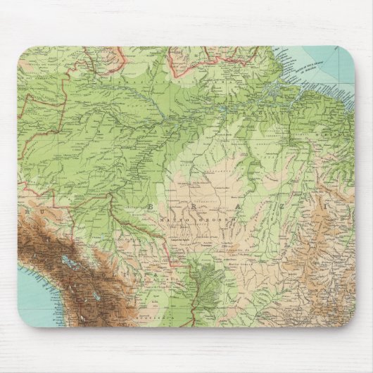 Südamerika Mousepad (Vorne)