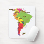 Südamerika Mousepad (Mit Mouse)