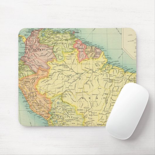 Südamerika Mousepad (Mit Mouse)
