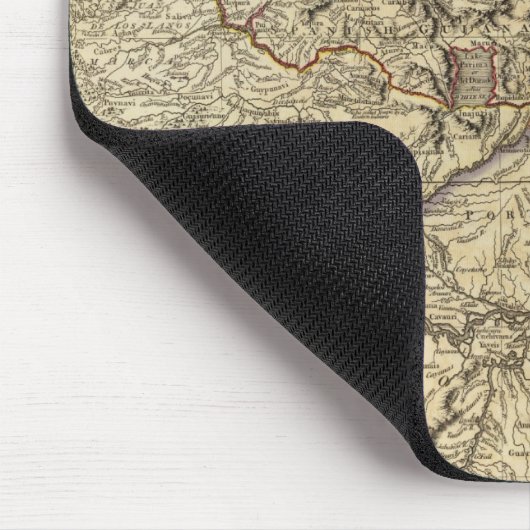 Südamerika Nord Mousepad (Ecke)