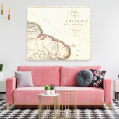 Südamerika Nordost Leinwanddruck (Insitu (Wohnzimmer))