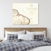 Südamerika Nordost Leinwanddruck (Insitu (Schlafzimmer))