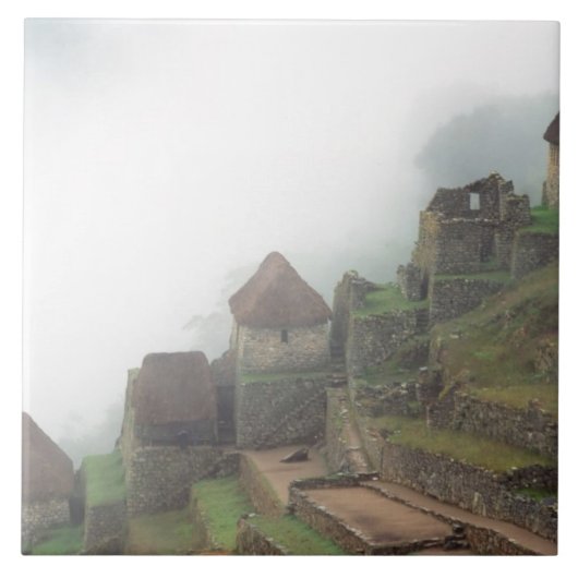 Südamerika Peru Macchu Picchu Fliese (Vorderseite)