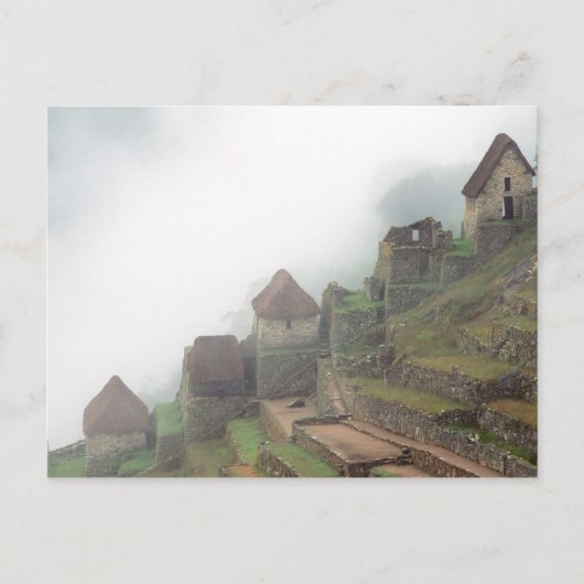 Südamerika Peru Macchu Picchu Postkarte (Vorderseite)