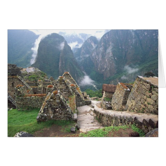 Südamerika, Peru, Machu Picchu (Vorderseite (Horizontal))