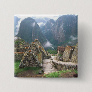 Südamerika, Peru, Machu Picchu Button