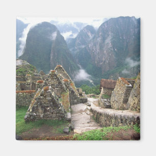 Südamerika, Peru, Machu Picchu Magnet