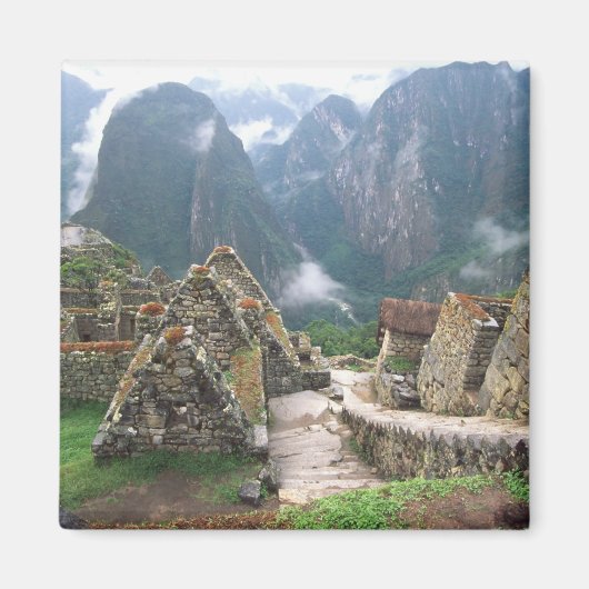 Südamerika, Peru, Machu Picchu Magnet (Vorne)