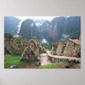 Südamerika, Peru, Machu Picchu Poster (Vorne)