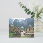 Südamerika, Peru, Machu Picchu Postkarte (Stehend Vorderseite)