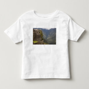 Südamerika, Peru, Machu Picchu. Steinruinen Kleinkind T-shirt