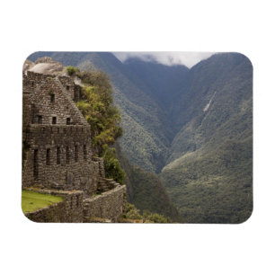Südamerika, Peru, Machu Picchu. Steinruinen Magnet