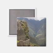 Südamerika, Peru, Machu Picchu Steinruinen Magnet (Vorderseite/Rückseite)
