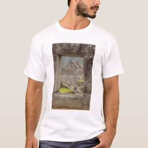 Südamerika, Peru, Machu Picchu. Zwei Touristen T-Shirt