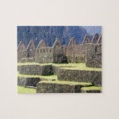 Südamerika - Peru. Steinarbeit im verlorenen Inka Puzzle (Horizontal)
