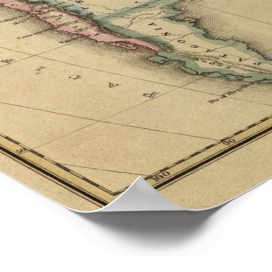 Südamerika Poster (Ecke)