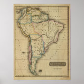 Südamerika Poster (Vorne)