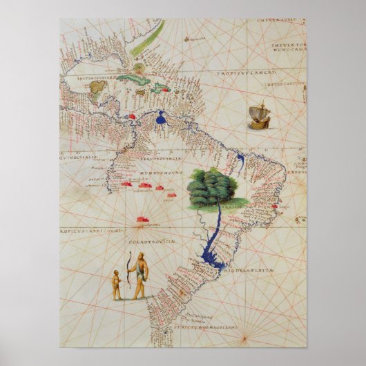 Südamerika Poster (Vorne)