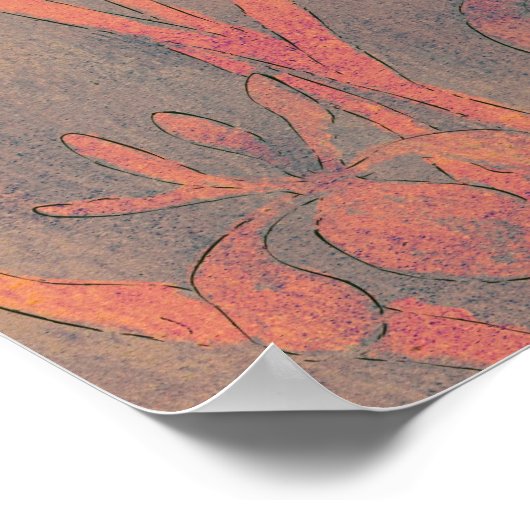 Südamerika Poster (Ecke)