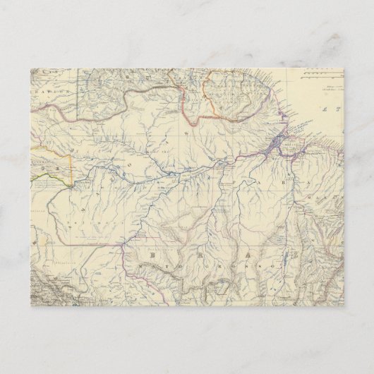 Südamerika Postkarte (Vorderseite)