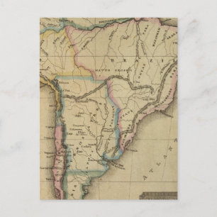 Südamerika Postkarte