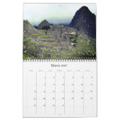 Südamerika reist 15 Monate Kalender (Mär 2027)