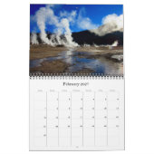 Südamerika reist 15 Monate Kalender (Feb 2027)