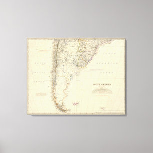 Südamerika S Leinwanddruck