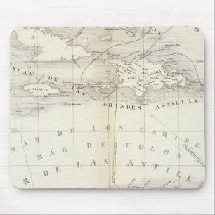 Südamerika, Westindien Mousepad