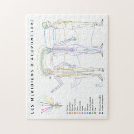 Südamerikanische Akupunkturmedizin Puzzle