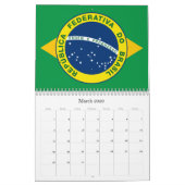 Südamerikanische Flaggen Kalender (Mär 2026)