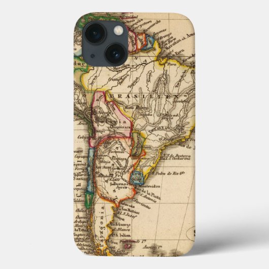 Südamerikanische Karte Case-Mate iPhone Hülle (Rückseite)