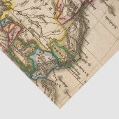 Südamerikanische Karte Seidenpapier (Ausschnitt)