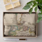 Südamerikanische Karte Seidenpapier (Geschenk)