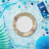 Südamerikanische Karte von Mitchell Pappteller (Party)