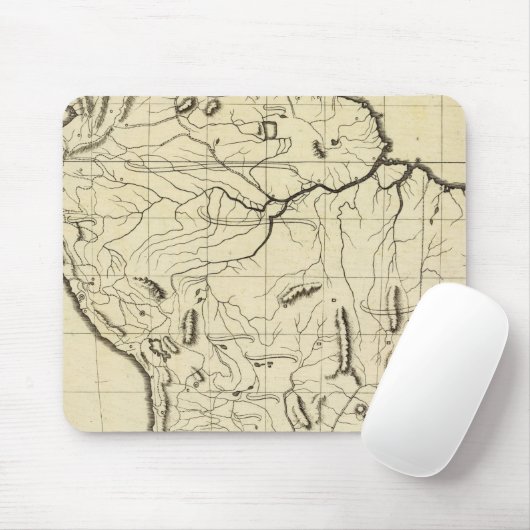 Südamerikanische Kontur Mousepad (Mit Mouse)