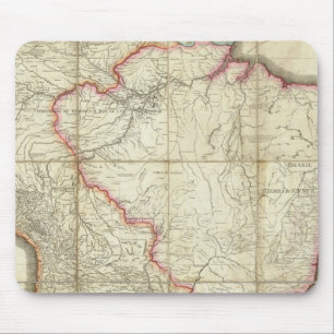 Südamerikanische Landkarte 3 Mousepad
