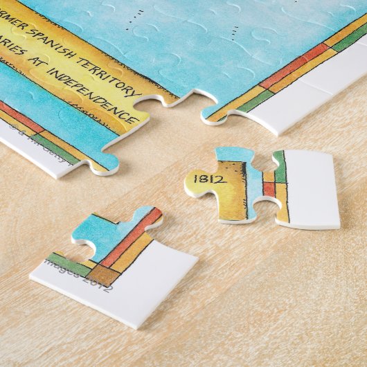 Südamerikanische Unabhängigkeit Puzzle (Seite)