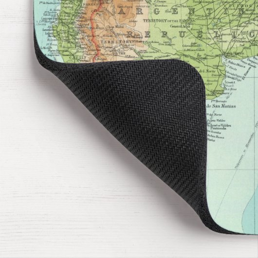 Südamerikanischer Abschnitt Mousepad (Ecke)