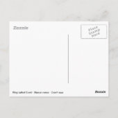 Südamerikanischer Kati Postkarte (Rückseite)