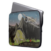 Südamerikanisches Abenteuer Laptopschutzhülle (Vorderseite Links)