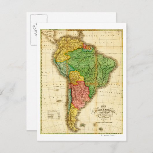 SüdamerikaPanoramakarte Südamerika Postkarte (Vorne/Hinten)