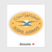 Sudan Airways Aviation Sticker (Blatt)