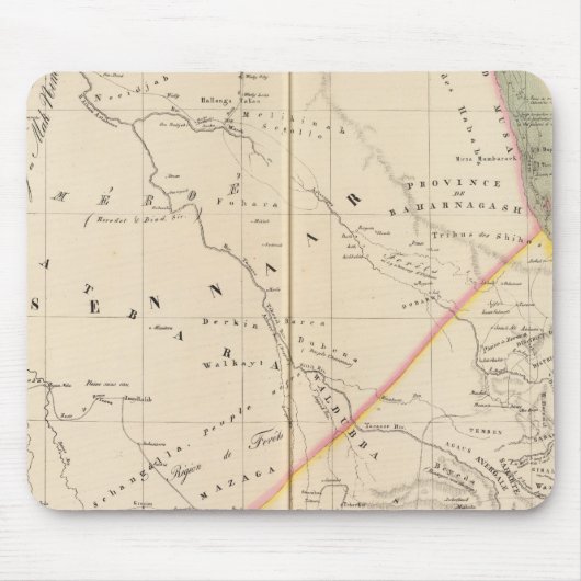 Sudan, Äthiopien Mousepad (Vorne)