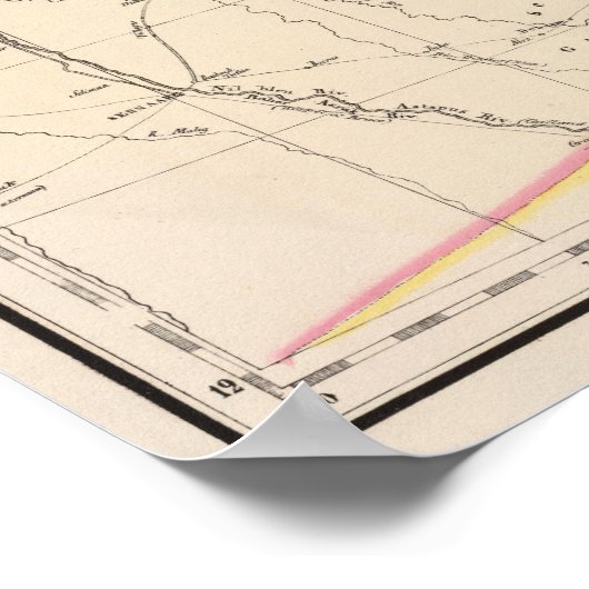 Sudan, Äthiopien Poster (Ecke)