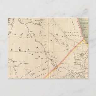 Sudan, Äthiopien Postkarte