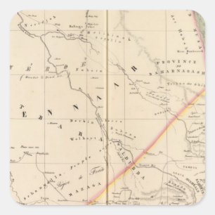 Sudan, Äthiopien Quadratischer Aufkleber
