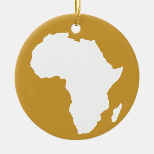 Sudan Brown Audacious Africa Keramikornament (Vorne)