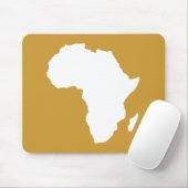 Sudan Brown Audacious Africa Mousepad (Mit Mouse)